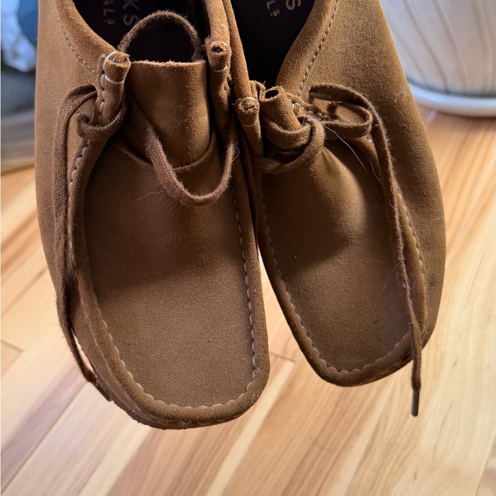 Clarks Men’s Padmora Brown Suede Loafers